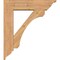 Ekena Millwork Legacy Traditional Smooth Bracket w/ Offset Brace, Western Red Cedar, 7 1/2"W x 30"D x 34"H BKT0806X30X34LEC01SWR - alternate 3